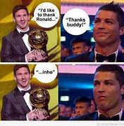 Image result for Messi vs Ronaldo Memes