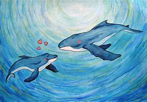 Image result for Whale in Love Eco Art