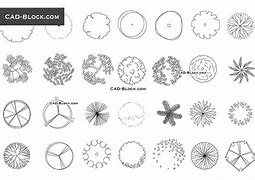 Image result for AutoCAD Trees