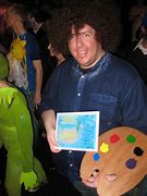 Image result for Bob Ross 90s Costume