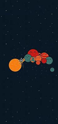 Image result for Cartoon iPhone Wallpaper Space