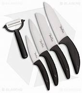Image result for Black Ceramic Knife Set