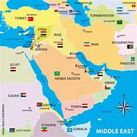 Image result for Middle East Borders