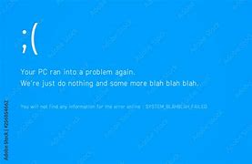 Image result for Fake Blue Screen of Death