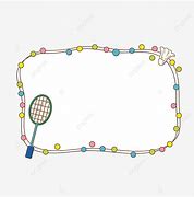 Image result for Box Border Design Badminton