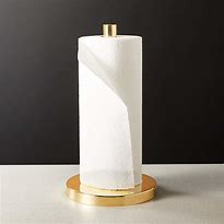 Image result for Satin Brass Vertical Paper Towel Holder