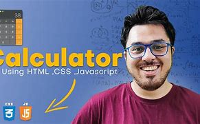 Image result for Calculator Project in HTML CSS and JavaScript