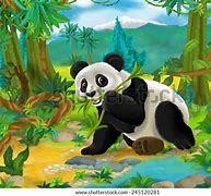 Image result for Cartoon Animals Panda