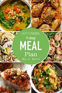 Image result for 30-Day Meal Plan Template