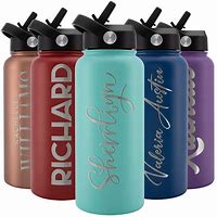 Image result for Personalized Thermal Water Bottle