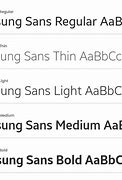 Image result for Samsung Font for PC