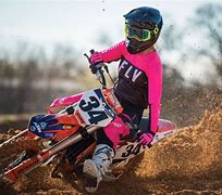 Image result for Woman Riding Dirt Bike