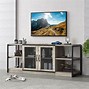 Image result for Industrial Metal Wood TV Stand