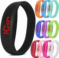 Image result for Silicone Rubber Wrist Watch