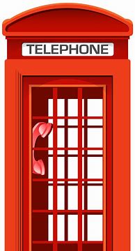 Image result for Telephone Box Clip Art