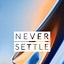 Image result for Never Settle One Plus 5
