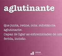 Image result for aglutinant3