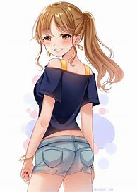 Image result for Sweat Shorts Anime Girl