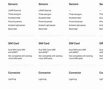 Image result for All iPhone Comparison Chart