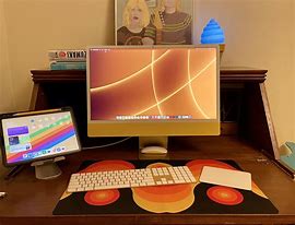 Image result for Yellow iMac Computer