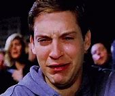 Image result for Tobey Maguire Crying Meme