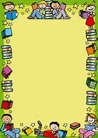 Image result for Book Border Free