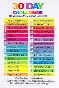 Image result for 30-Day Scripture Challenge