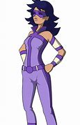 Image result for Purple Superhero Girl