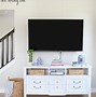 Image result for Two Dressers as a TV Stand