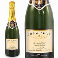 Image result for Champagne Bottle Label