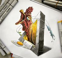 Image result for Weird Drawings Creative Art
