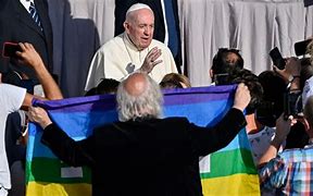 Image result for Pope Celecbrates LGBTQ