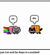 Image result for Tac Nayn and Nyan Cat Love