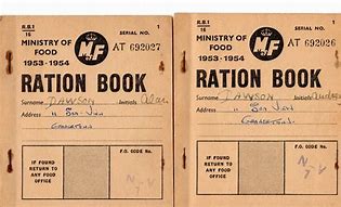Image result for Ration Book WW2