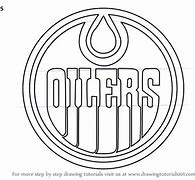 Image result for Edmonton Oilers Logo Line Drawing