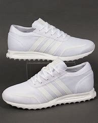 Image result for Men's All White Adidas Shoes