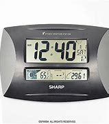 Image result for Sharp Digital Alarm Clock Model 498