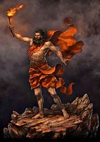 Image result for Greek Mythology Prometheus Fire