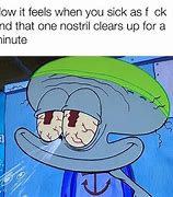 Image result for Tired Squidward Meme