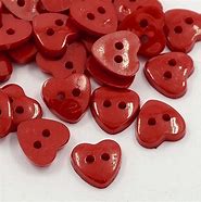 Image result for Red Heart Shaped Buttons