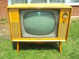 Image result for Old-Style TV Side Angle