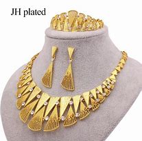 Image result for Dubai Gold Jewelry Set