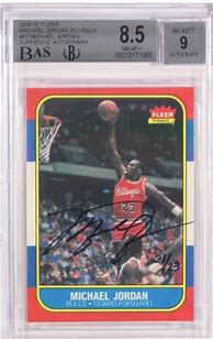 Image result for Magnified Michael Jordan Rookie Card