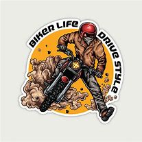 Image result for Biker Stickers