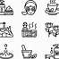 Image result for Spa Black and White Clip Art