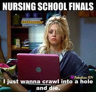 Image result for Nursing School Finals Meme