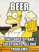 Image result for Homer Beer Meme