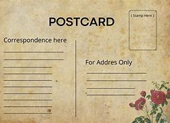 Image result for 5X7 Postcard Template