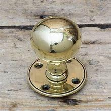 Image result for Traditional Brass Door Knobs
