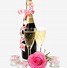 Image result for Open Bottle Pink Champagne